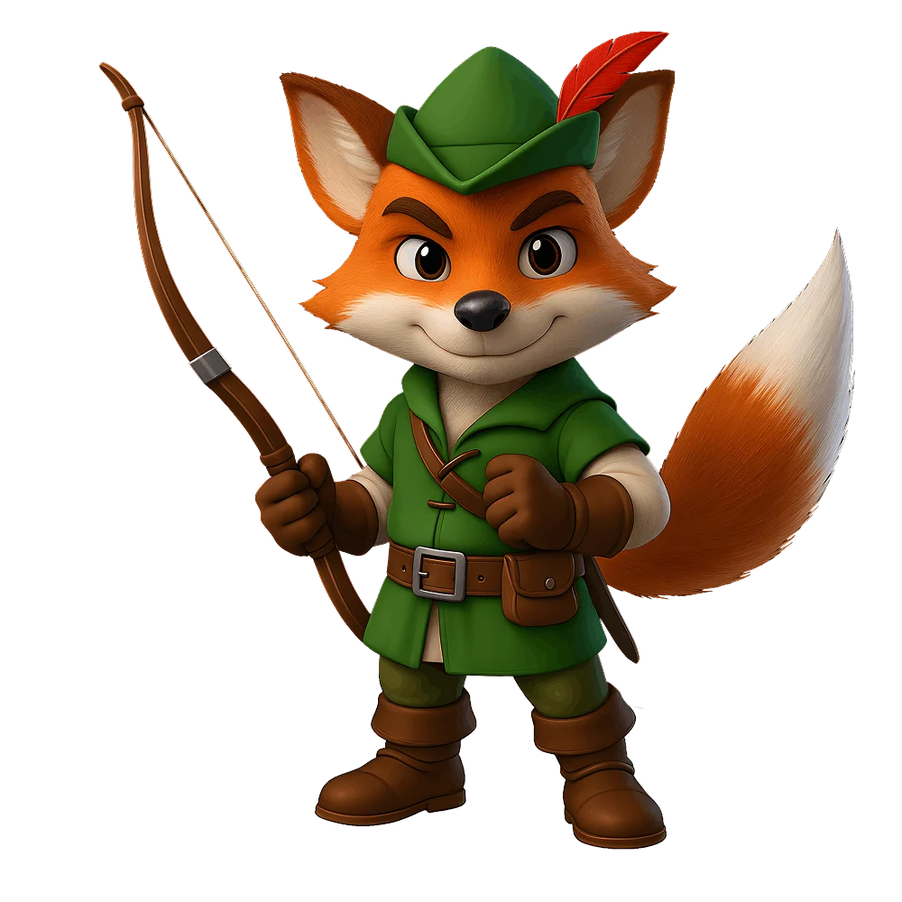 Mascotte Robin Hood